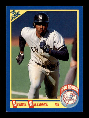 1990 Score Bernie Williams 