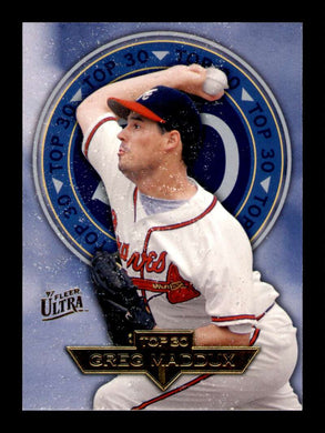 1997 Fleer Ultra Top 30 Greg Maddux 