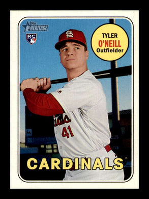 2018 Topps Heritage Tyler O'Neill 