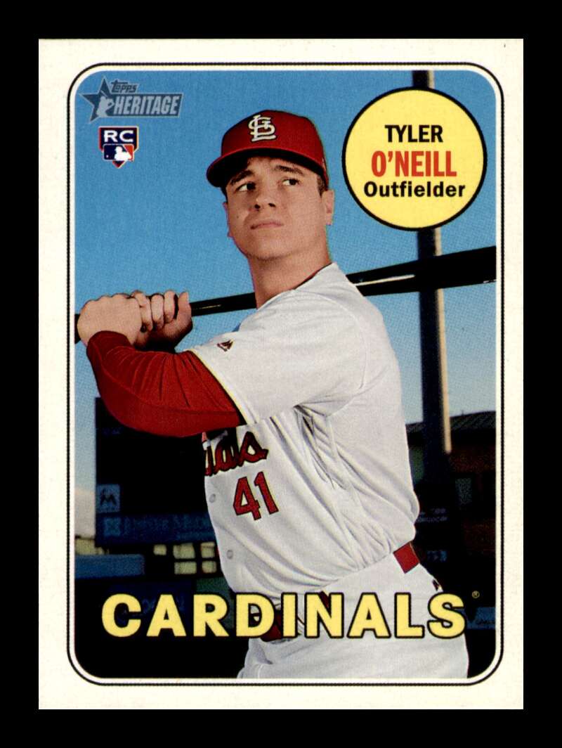 Load image into Gallery viewer, 2018 Topps Heritage Tyler O&#39;Neill #612 Rookie RC Image 1
