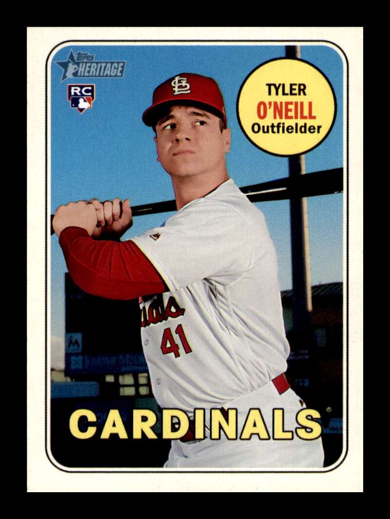 Load image into Gallery viewer, 2018 Topps Heritage Tyler O&#39;Neill #612 Rookie RC Image 1
