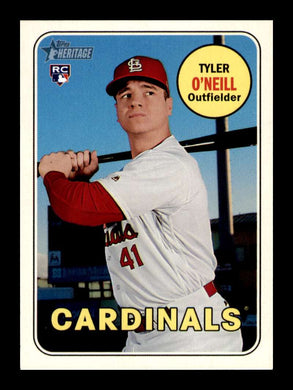 2018 Topps Heritage Tyler O'Neill 