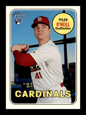 2018 Topps Heritage Tyler O'Neill 