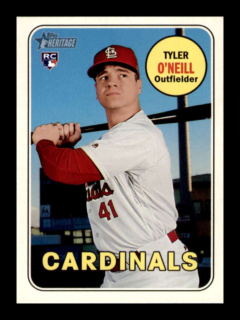 Load image into Gallery viewer, 2018 Topps Heritage Tyler O&#39;Neill #612 Rookie RC Image 1
