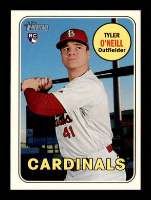 2018 Topps Heritage Tyler O'Neill 