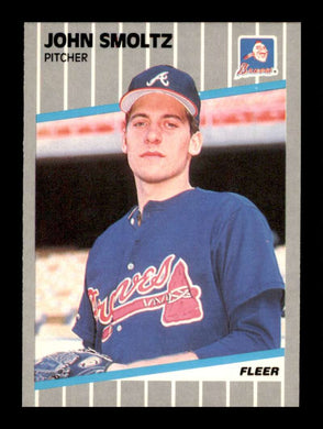 1989 Fleer John Smoltz 