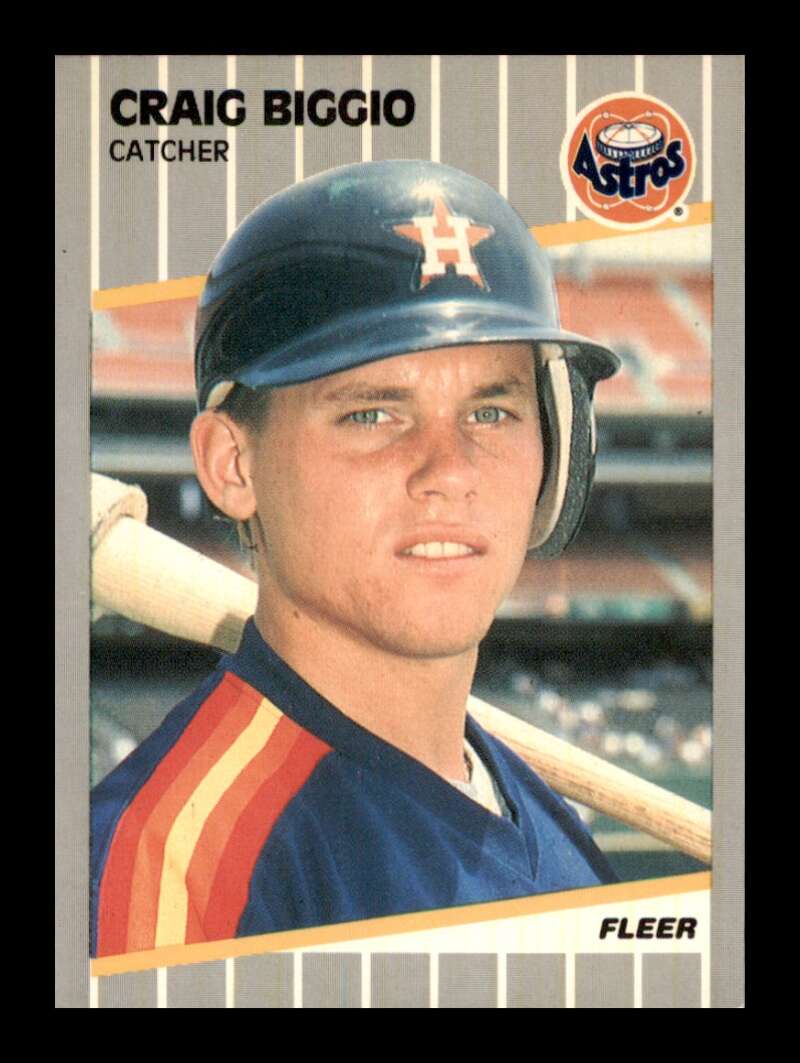 Load image into Gallery viewer, 1989 Fleer Craig Biggio #353 Rookie RC Image 1
