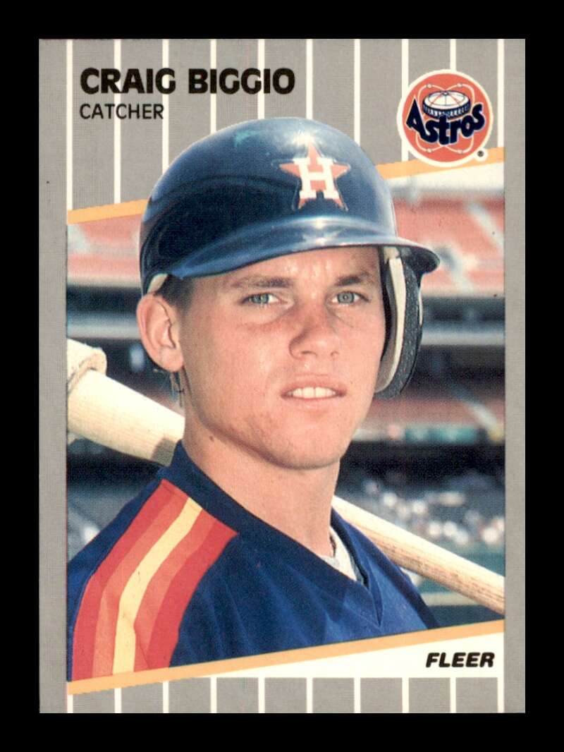 Load image into Gallery viewer, 1989 Fleer Craig Biggio #353 Rookie RC Image 1
