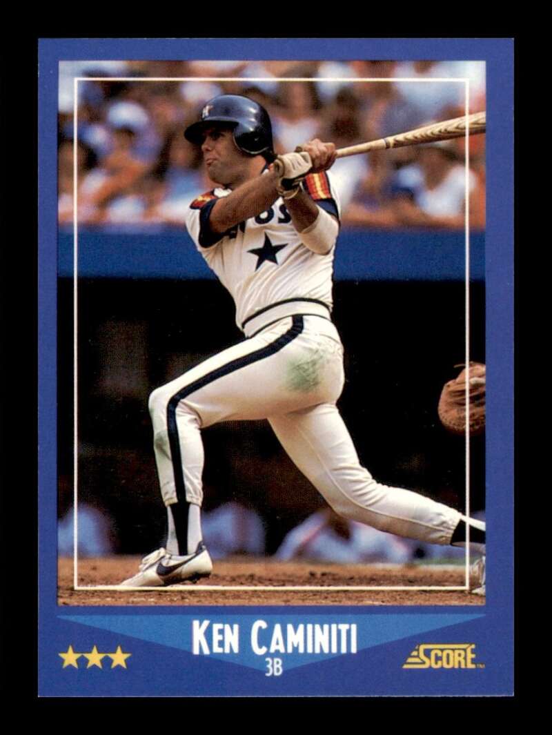 Load image into Gallery viewer, 1988 Score Ken Caminiti #164 Rookie RC Image 1
