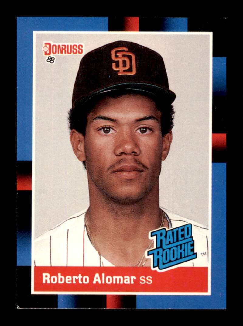 Load image into Gallery viewer, 1988 Donruss Roberto Alomar #34 Rookie RC Image 1
