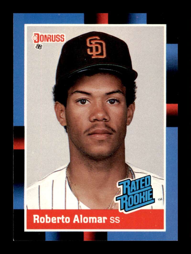 Load image into Gallery viewer, 1988 Donruss Roberto Alomar #34 Rookie RC Image 1
