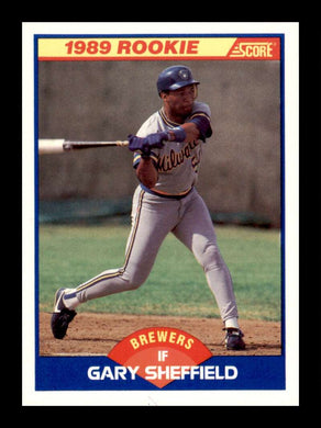 1989 Score Gary Sheffield 