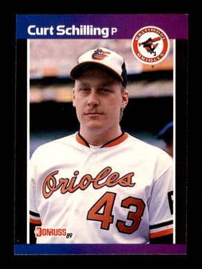 1989 Donruss Curt Schilling 