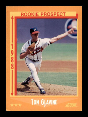 1988 Score Glossy Tom Glavine 