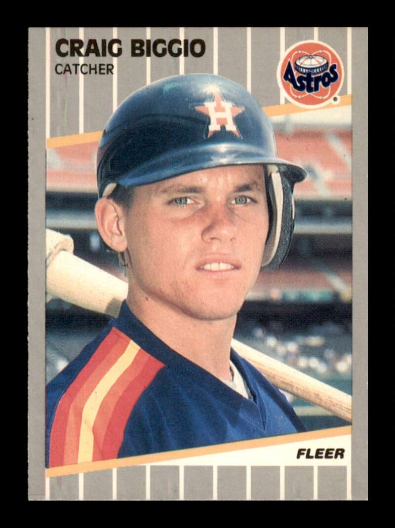 Load image into Gallery viewer, 1989 Fleer Craig Biggio #353 Rookie RC Image 1
