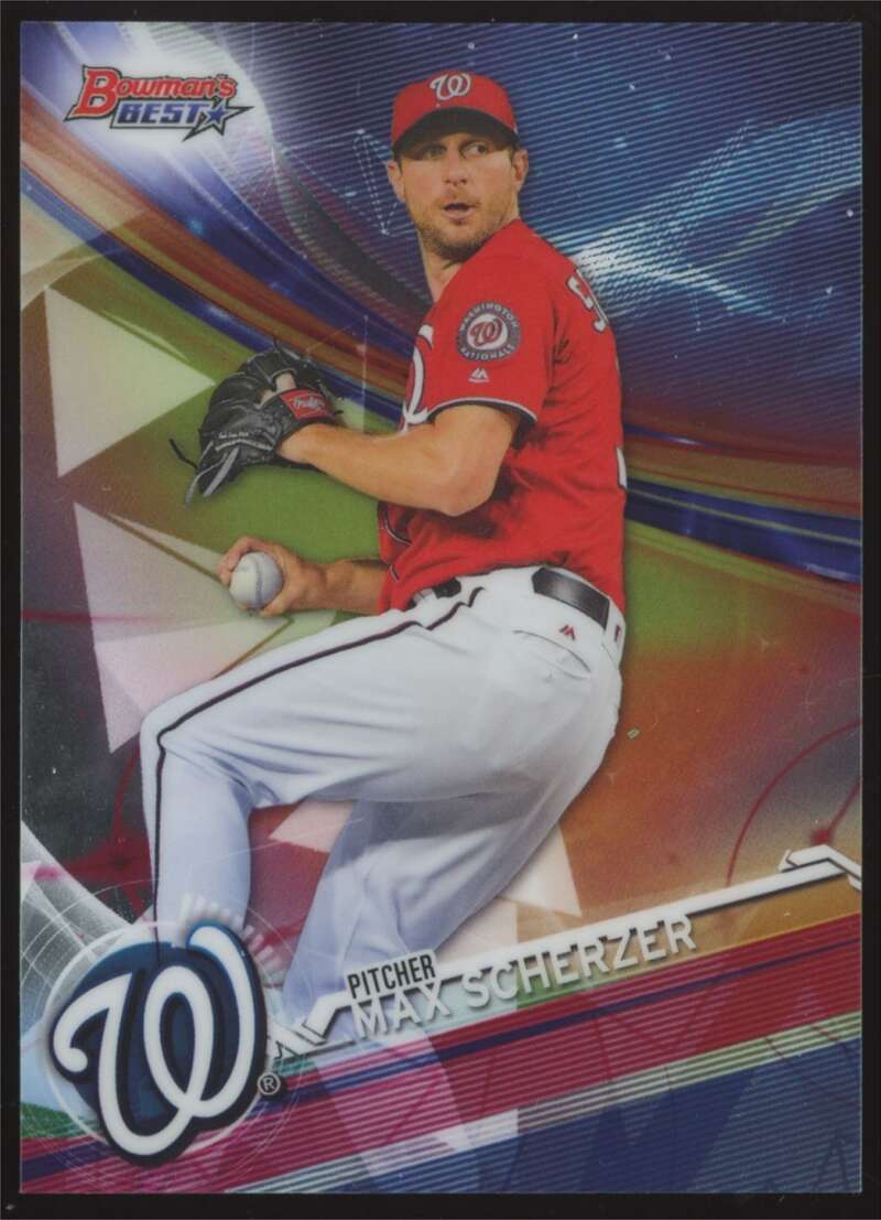 Load image into Gallery viewer, 2017 Bowman&#39;s Best Max Scherzer #2 Image 1
