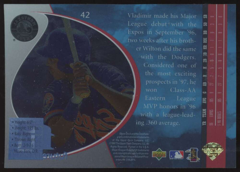 Load image into Gallery viewer, 1997 Upper Deck UD3 Future Impact Vladimir Guerrero #42 Image 2
