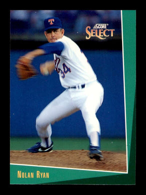 1992 Score Select Nolan Ryan 