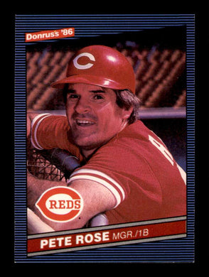 1986 Donruss Pete Rose 