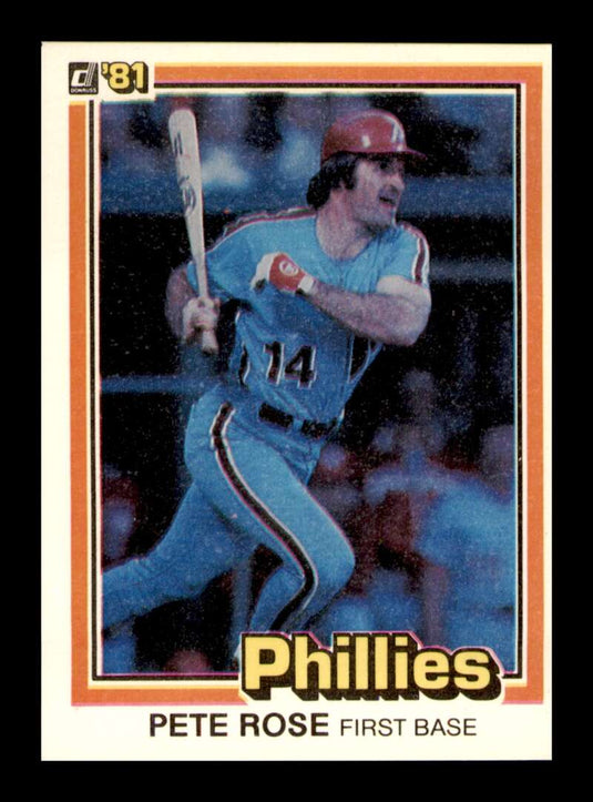 1981 Donruss Pete Rose