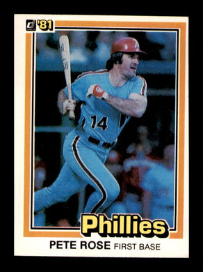 1981 Donruss Pete Rose 