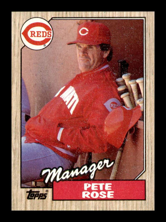 1987 Topps Pete Rose 