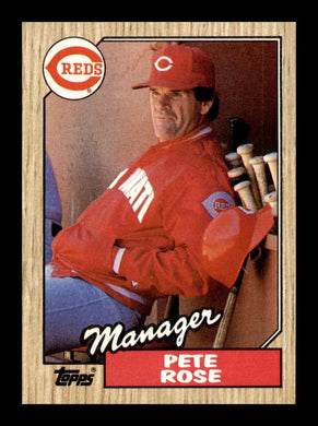 1987 Topps Pete Rose 