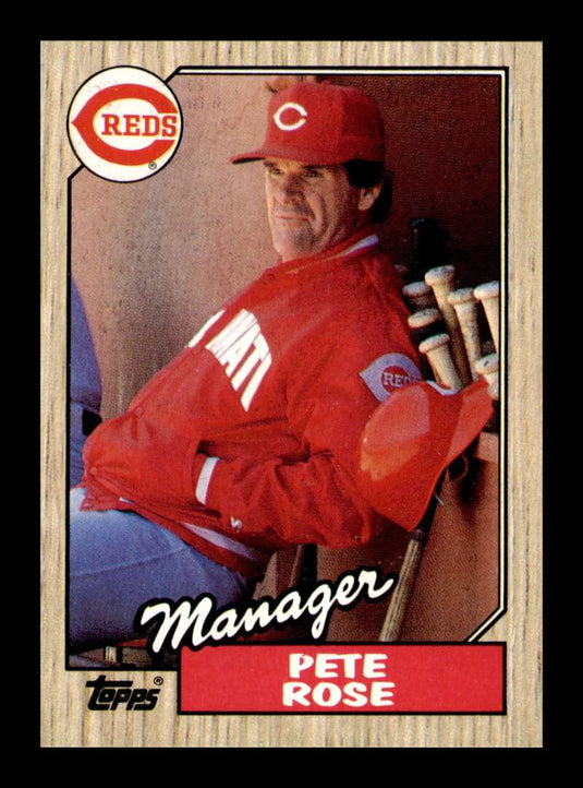 1987 Topps Pete Rose 