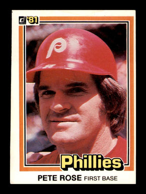 1981 Donruss Pete Rose 