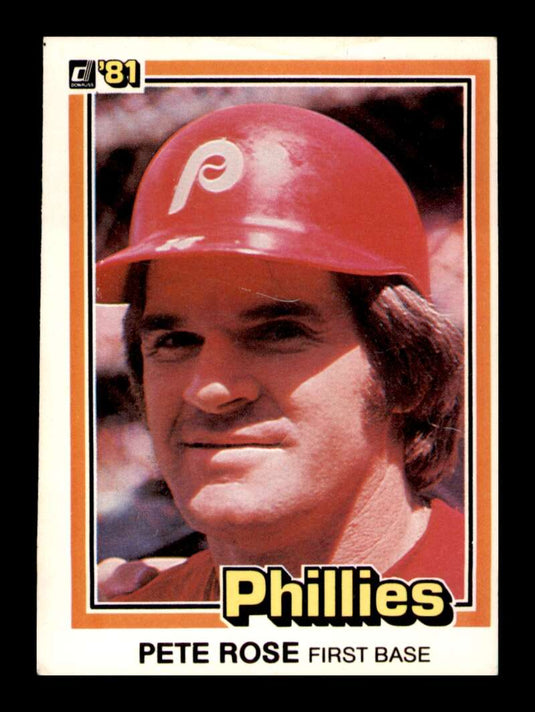 1981 Donruss Pete Rose