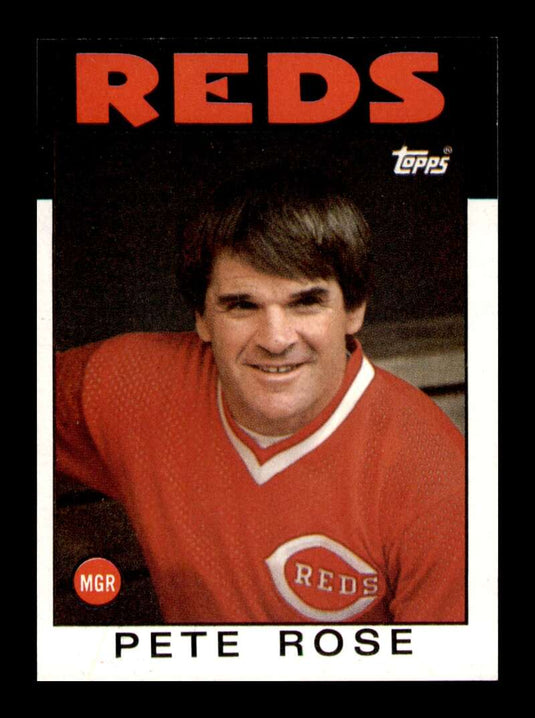 1986 Topps Pete Rose