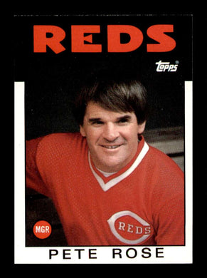 1986 Topps Pete Rose 