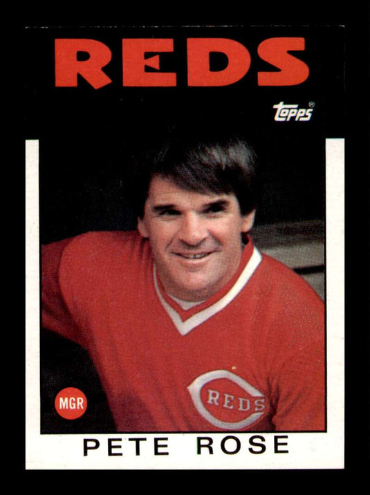 1986 Topps Pete Rose