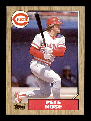 1987 Topps Pete Rose 