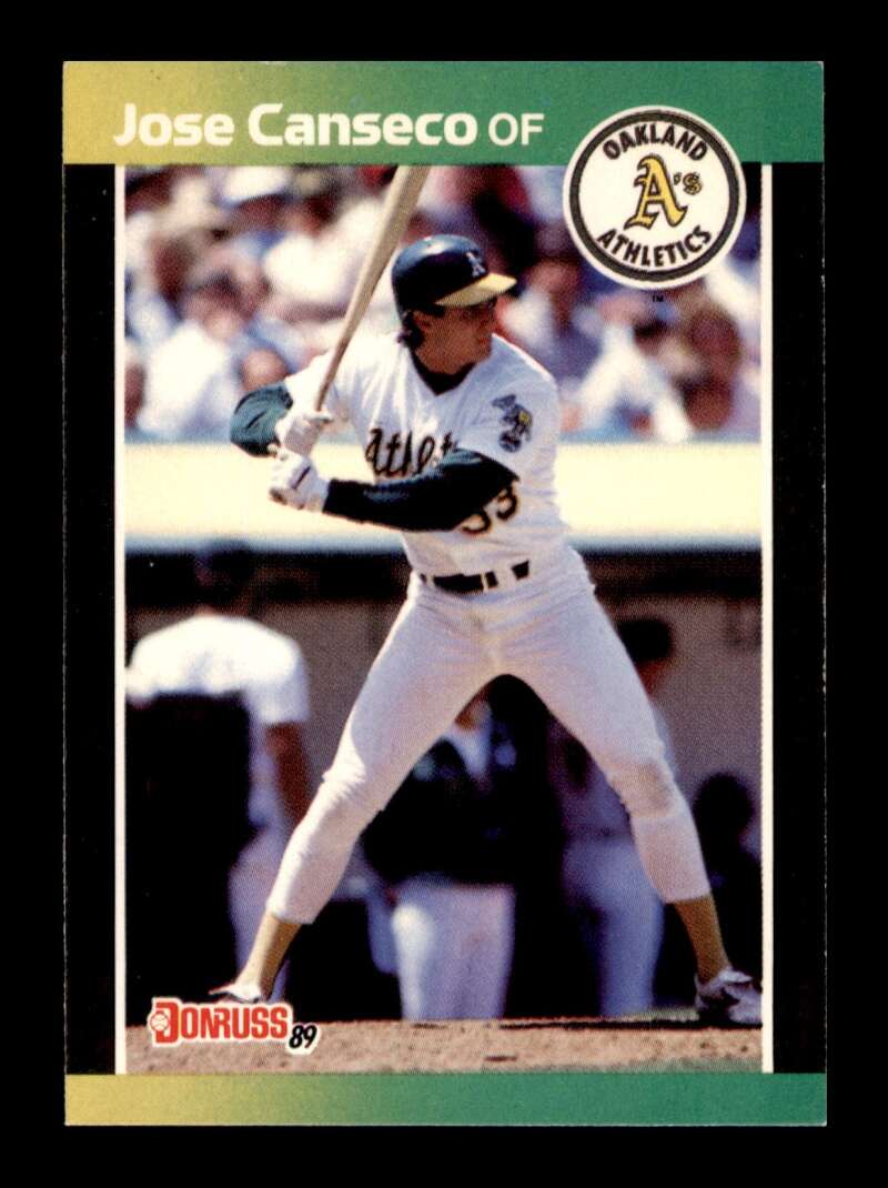 Load image into Gallery viewer, 1989 Donruss Jose Canseco #91 Image 1
