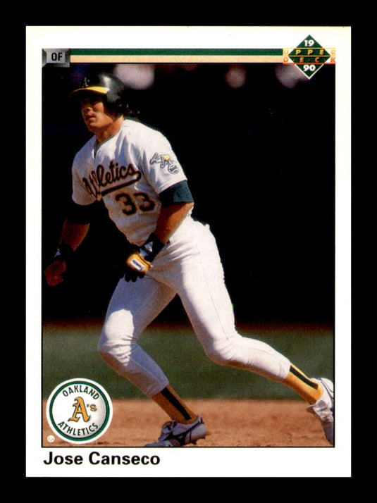 1990 Upper Deck Jose Canseco