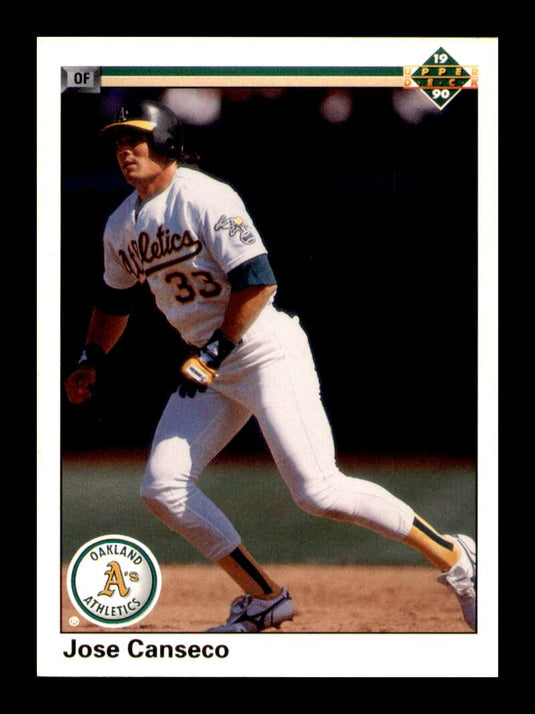 1990 Upper Deck Jose Canseco 