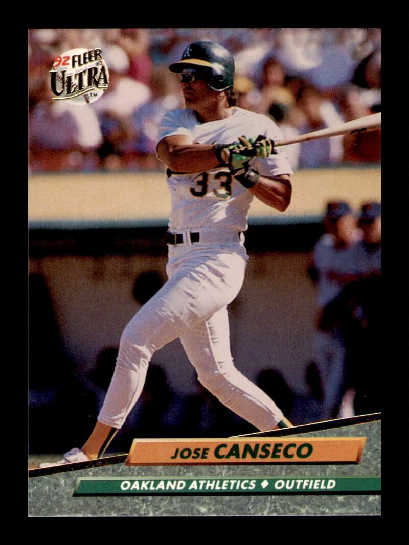 Load image into Gallery viewer, 1992 Fleer Ultra Jose Canseco #110 Image 1
