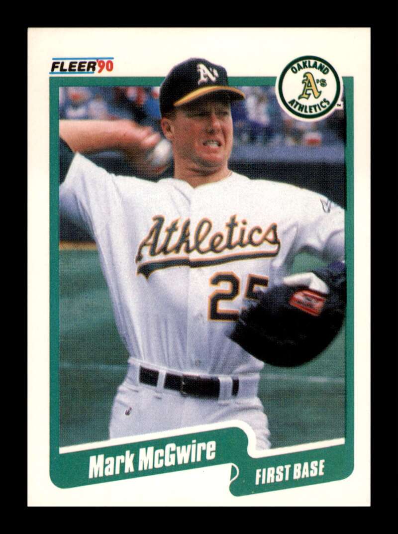 Load image into Gallery viewer, 1990 Fleer Mark McGwire #15 Image 1
