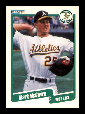 1990 Fleer Mark McGwire 