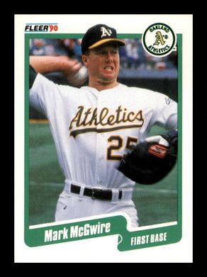 1990 Fleer Mark McGwire 