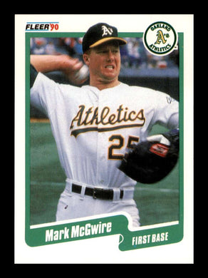 1990 Fleer Mark McGwire 