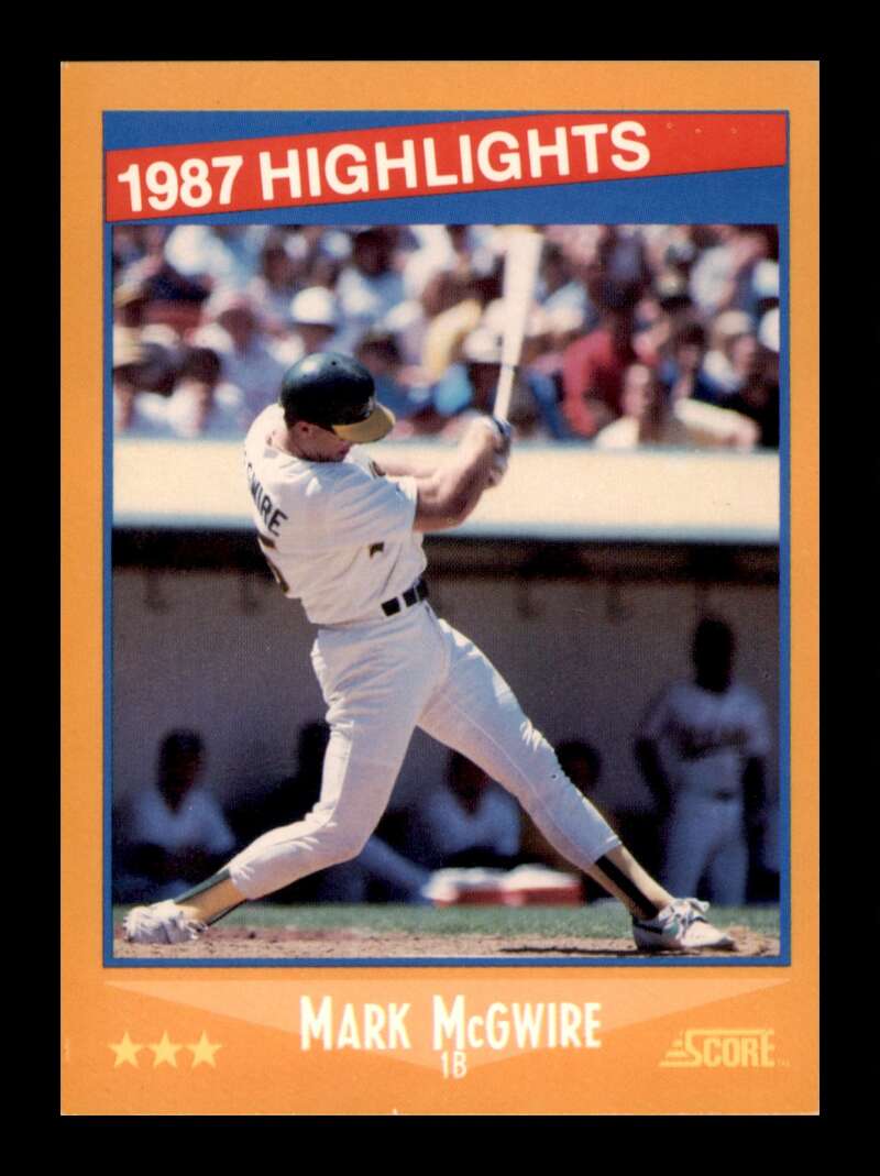 Load image into Gallery viewer, 1988 Score Mark McGwire #659 Image 1
