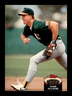 1992 Topps Stadium Club Mark McGwire 