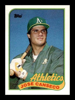 1989 Topps Jose Canseco 