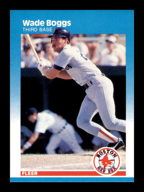 1987 Fleer Wade Boggs 