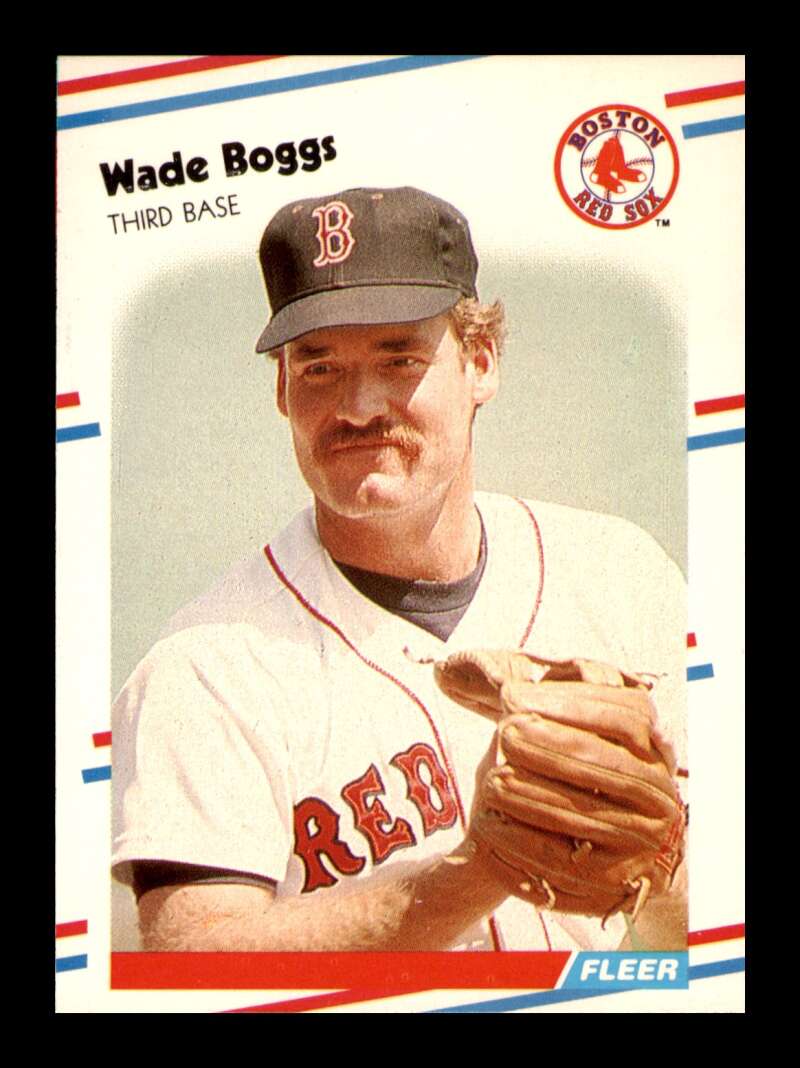 Load image into Gallery viewer, 1988 Fleer Wade Boggs #345 Image 1
