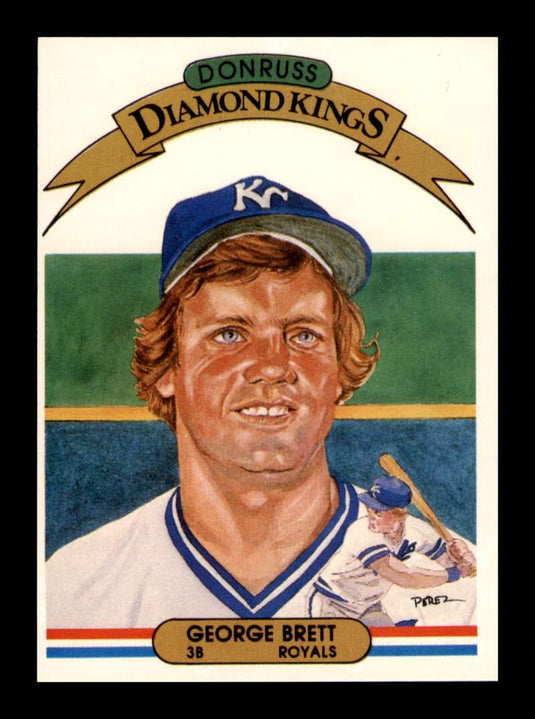 1982 Donruss Diamond Kings George Brett