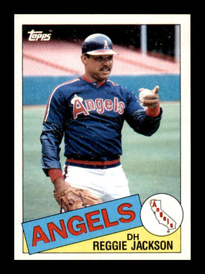 1985 Topps Reggie Jackson 