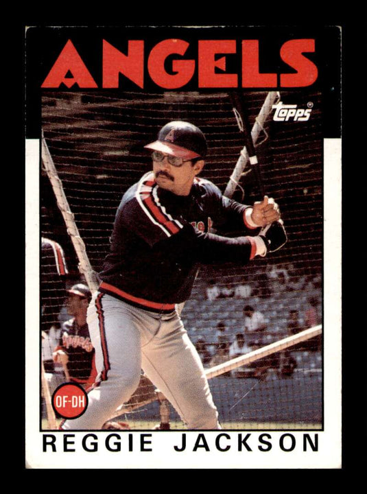 1986 Topps Reggie Jackson